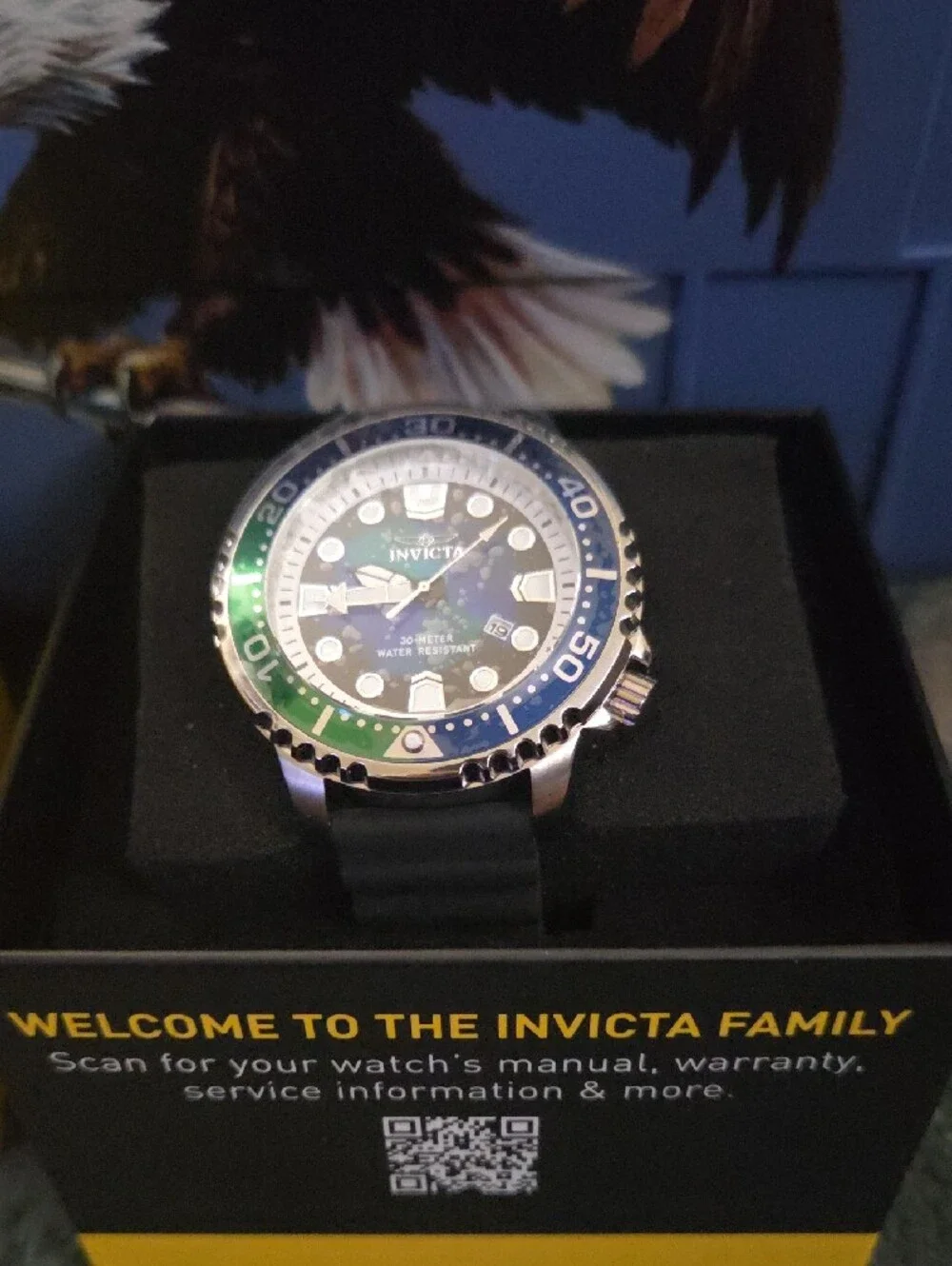 Invicta 49545 Abyss Dial Sports Watch with Yellow Box